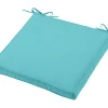GALETTE CHAISE HAWAI 40X40X5CM AQUA