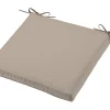 GALETTE CHAISE HAWAI 40X40X5CM NATUREL