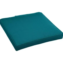 GALETTE CHAISE SCRATCH KORAI 40X40CM BLEU CANARD