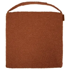 GALETTE CHAISE SCRATCH SOLFIA 40X40CM ACAJOU