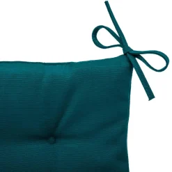GALETTE CHAISE 40X40CM 4 POINTS KORAI BLEU CANARD