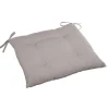 GALETTE CHAISE 40X40CM 4 POINTS KORAI TAUPE