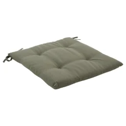 GALETTE CHAISE 40X40CM 4 POINTS KORAI LAURIER