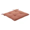 GALETTE CHAISE 40X40CM 4 POINTS KORAI ACAJOU