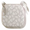 4 GALETTES 38X38CM MICROFIBRE IMPRIMEE DIVANY NATUREL