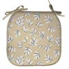 GALETTE X4 PCS 38X38X1.8CM MICRO IMPRIMEE MINDY NATUREL