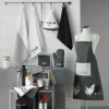 GANT MANIQUE 18X28CM 20X20CM AUBERGE ANTHRACITE