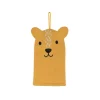 GANT TOILETTE MARIONNETTE 14.5X21.5CM LEOPARD SAVANE
