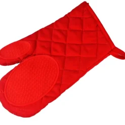 GANT 30X18CM COTON SILICONE CUISTOT ROUGE