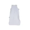 GIGOTEUSE GAZE COTON SANS MANCHES ZIP 40X70CM BLANC