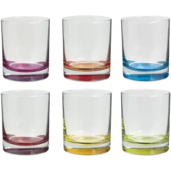 GOBELET BAS X6 COLORI EAU 30CL