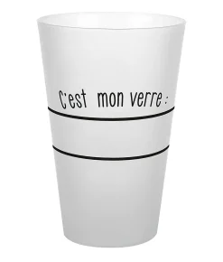 GOBELET 40CL C EST MON VERRE