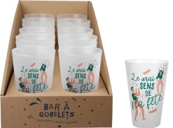 GOBELET 40CL LE SENS DE LA FETE
