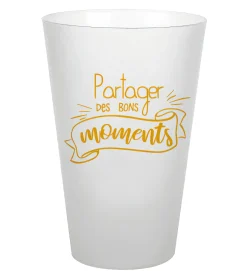 GOBELET 40CL PARTAGER DES BONS MOMENTS