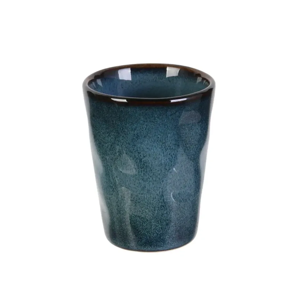 GOBELET EXPRESSO 10CL AU GRES DU TEMPS BLEU