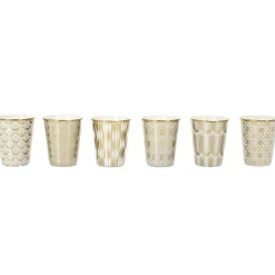 GOBELET EXPRESSO DESIGN GOLD 10CL