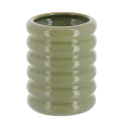 GOBELET GRES FACON 70S VERT OLIVE 350ML