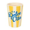 GOBELET PLASTIQUE DOLCE VITA 25CL