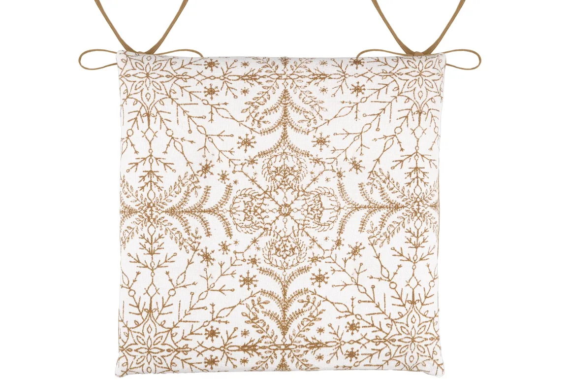 GOLDY GALETTE 4PTS 38X38X1.5 ECRU