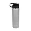 GOURDE ISOTHERME 660ML BOUCHON SPORT GRIS