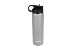 GOURDE ISOTHERME 660ML BOUCHON SPORT GRIS