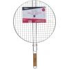 GRILLE BARBECUE RONDE 40CM CHROME