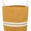 GUAM SAC DECO 30X30X30CM MOUTARDE
