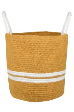 GUAM SAC DECO 30X30X30CM MOUTARDE