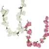 GUIRLANDE FLEURS POMMIER H150CM BLANC ET ROSE