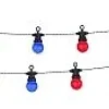 GUIRLANDE SOLAIRE 20 BOULES MULTICOLORE L.6.8M