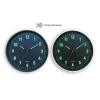 HORLOGE AIGUILLE PHOSPHORESCENT D.25CM SILENCIEUSE