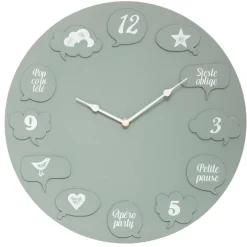 HORLOGE BULLE MAEVA D.35CM