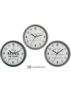 HORLOGE CITATIONS D.24CM