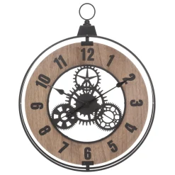 HORLOGE MECANIQUE METAL D.57X70CM