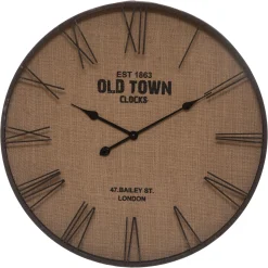 HORLOGE METAL LIN SOPHIA D.68CM
