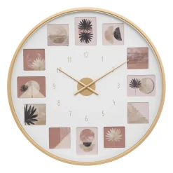 HORLOGE METAL PELE MELE D.76.5CM