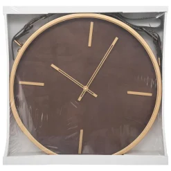 HORLOGE METAL SANGLE CYRA D.39CM