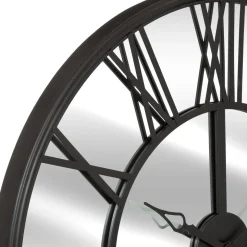 HORLOGE MIROIR METAL DARIO D.70CM