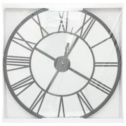 HORLOGE MIROIR METAL DARIO D.70CM