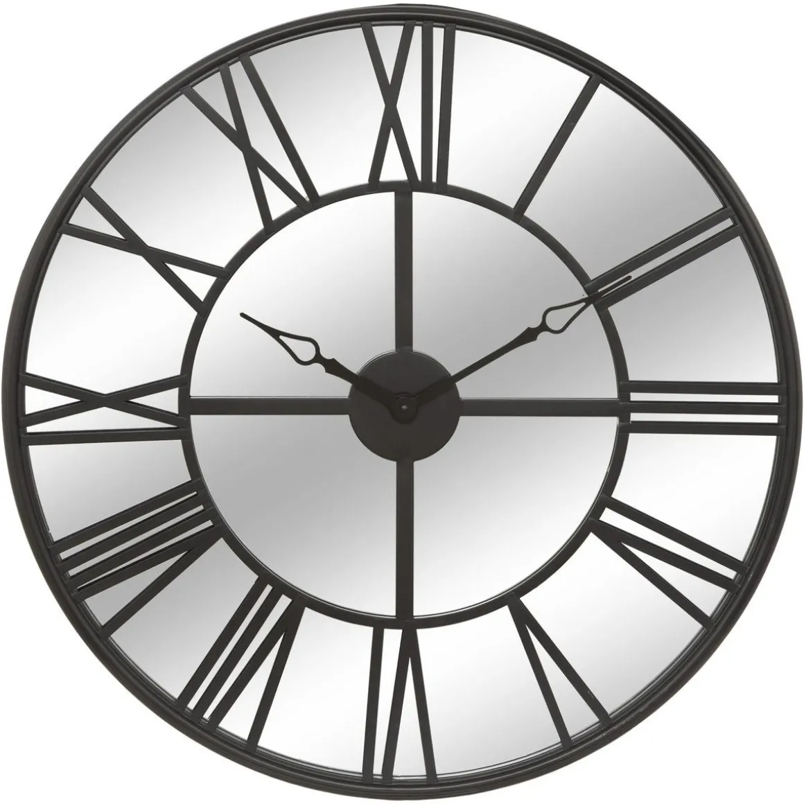 HORLOGE MIROIR METAL DARIO D.70CM