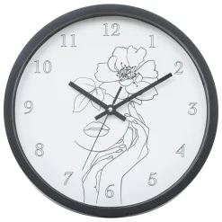 HORLOGE PLASTIQUE FEMME TIMO D.30CM