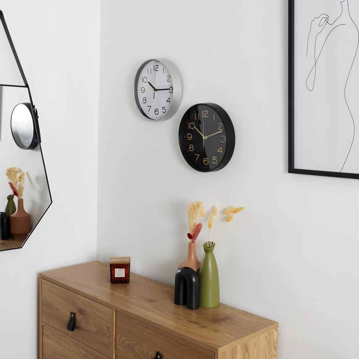 HORLOGE SILENCIEUSE STUDIO D.25CM