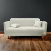 HOUSSE CANAPE 225X245X60CM BOUCLETTE UNIE EXT. LAINA NATUREL