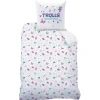 HOUSSE COUETTE ET TAIE TROLLS 140X200CM ET 63X63CM