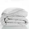 HOUSSE COUETTE 260X240CM UNI 57 FILS LINA BLANC