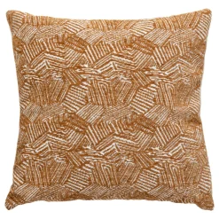 HOUSSE COUSSIN CHENILLE JENI CARAMEL 40X40CM