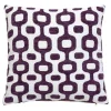 HOUSSE COUSSIN CHENILLE JENI VIOLET 40X40CM