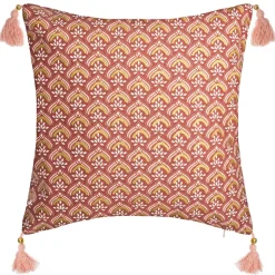 HOUSSE COUSSIN HINDOU OR 40X40CM