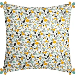 HOUSSE COUSSIN RAZZO 3 POMPONS 40X40CM