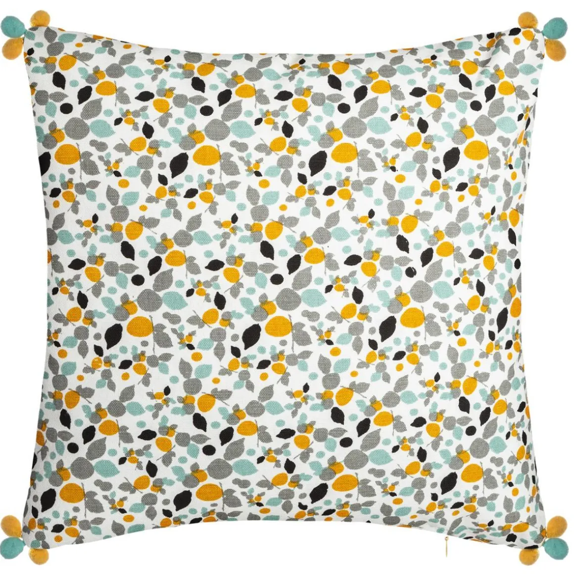 HOUSSE COUSSIN RAZZO 3 POMPONS 40X40CM